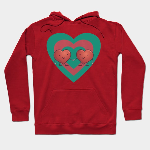 HEART 2 HEART Hoodie by AnishaCreations